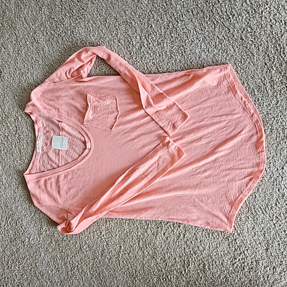 *New* Free People Long Sleeve light weight shirt